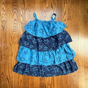 Tucker + Tate Tiered Star Dress Sz 6
